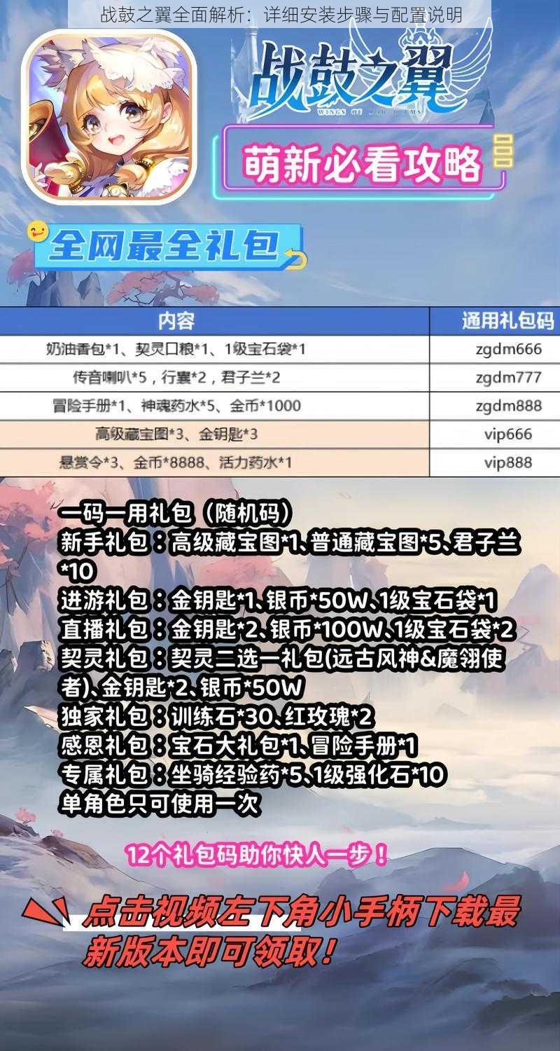 战鼓之翼全面解析:详细安装步骤与配置说明