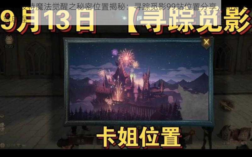 哈利波特魔法觉醒之秘密位置揭秘:寻踪觅影99站位置分享,奇幻之旅启程