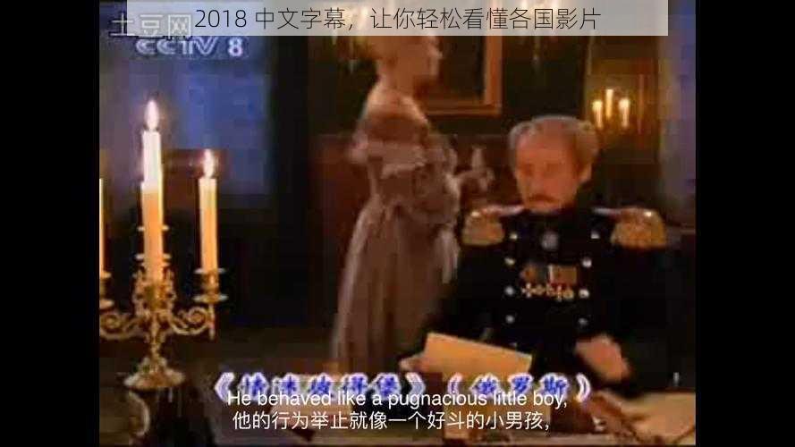 2018 中文字幕,让你轻松看懂各国影片