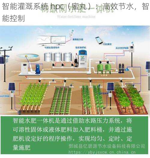 智能灌溉系统 hpc(蜜丸):高效节水,智能控制