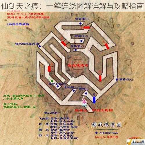 仙剑天之痕:一笔连线图解详解与攻略指南