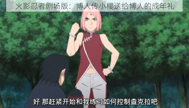 火影忍者剧场版:博人传小樱送给博人的成年礼