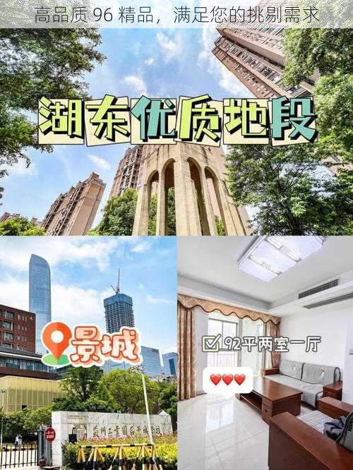 高品质 96 精品,满足您的挑剔需求
