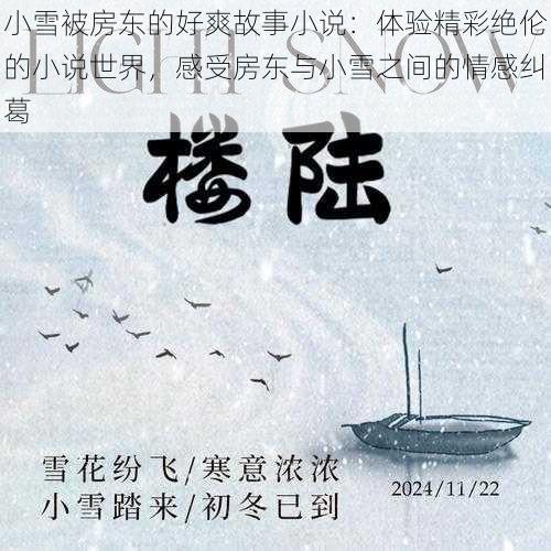 小雪被房东的好爽故事小说:体验精彩绝伦的小说世界,感受房东与小雪之间的情感纠葛