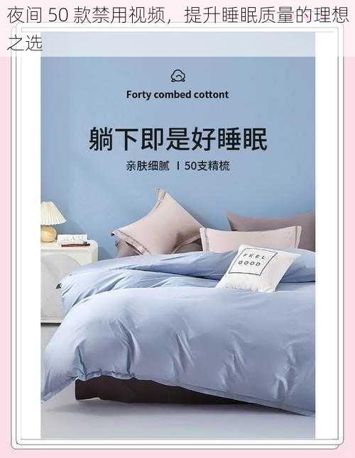 夜间 50 款禁用视频,提升睡眠质量的理想之选
