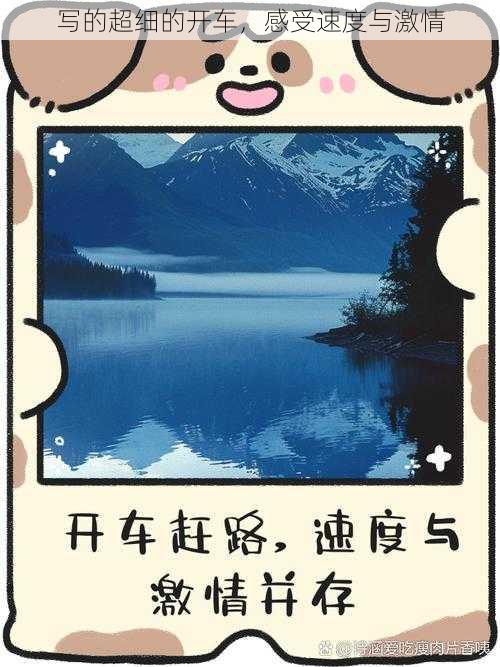 写的超细的开车,感受速度与激情