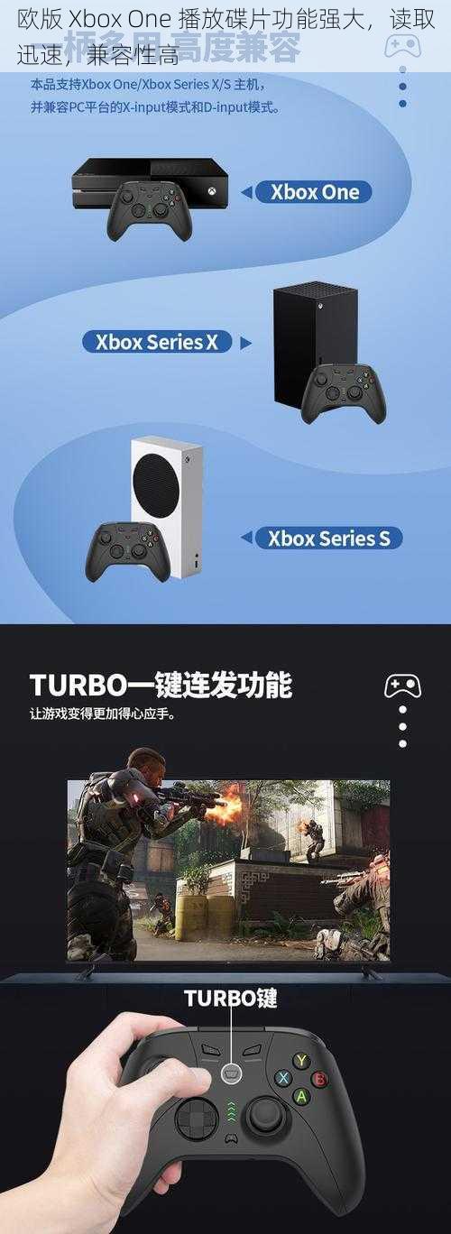 欧版 Xbox One 播放碟片功能强大,读取迅速,兼容性高