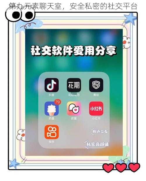 第九元素聊天室,安全私密的社交平台