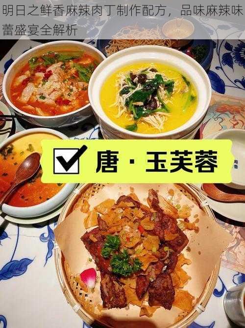 明日之鲜香麻辣肉丁制作配方,品味麻辣味蕾盛宴全解析