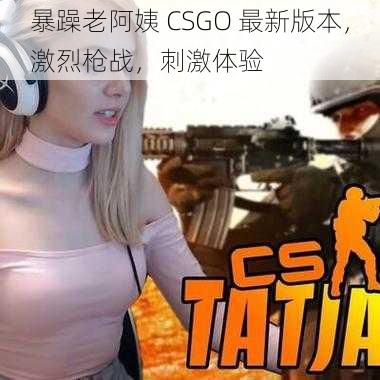 暴躁老阿姨 CSGO 最新版本,激烈枪战,刺激体验