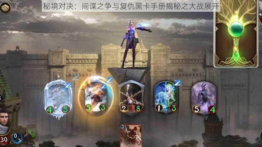 秘境对决:间谍之争与复仇黑卡手册揭秘之大战展开