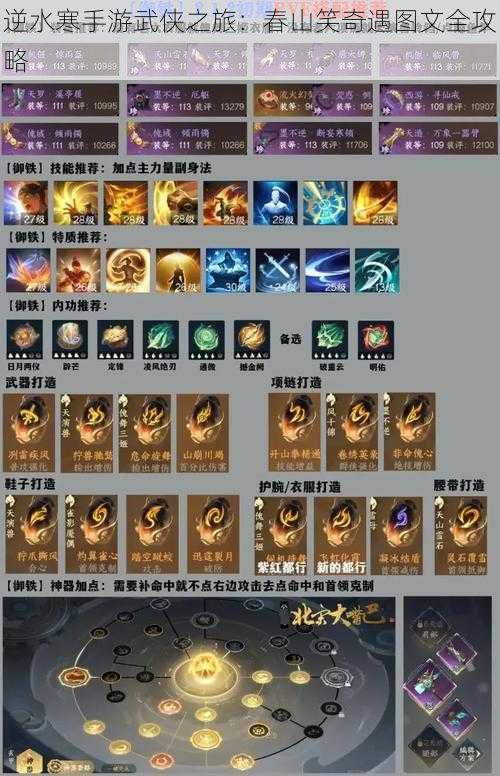 逆水寒手游武侠之旅:春山笑奇遇图文全攻略