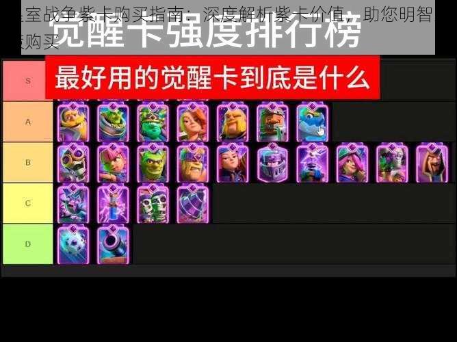 皇室战争紫卡购买指南:深度解析紫卡价值,助您明智决策购买