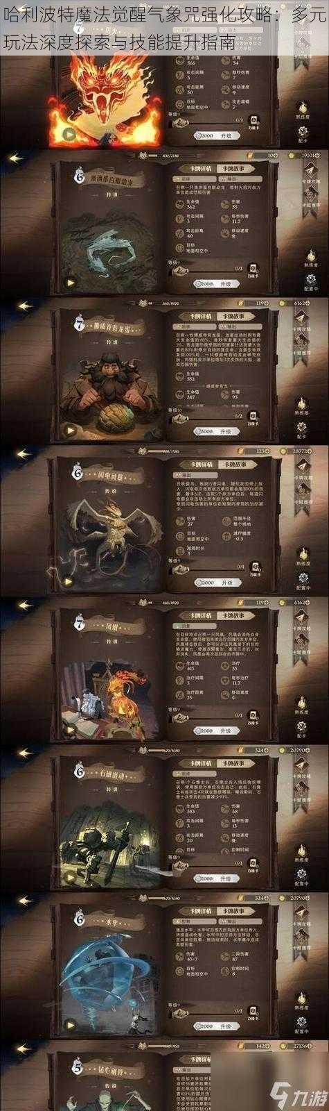 哈利波特魔法觉醒气象咒强化攻略:多元玩法深度探索与技能提升指南