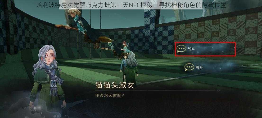 哈利波特魔法觉醒巧克力蛙第二天NPC探秘:寻找神秘角色的隐藏位置