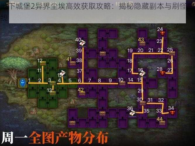 地下城堡2异界尘埃高效获取攻略:揭秘隐藏副本与刷怪路线