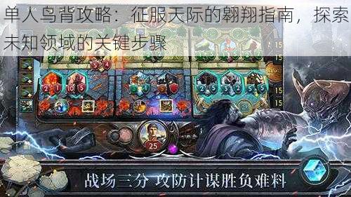 单人鸟背攻略:征服天际的翱翔指南,探索未知领域的关键步骤