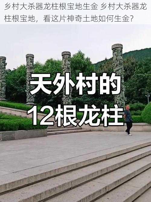 乡村大杀器龙柱根宝地生金 乡村大杀器龙柱根宝地,看这片神奇土地如何生金?