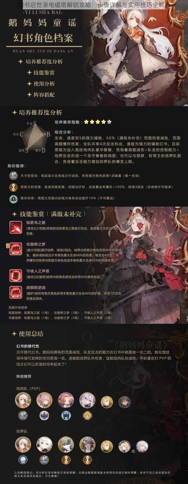 幻书启世录电磁塔解锁攻略:步骤详解与实用技巧全解析