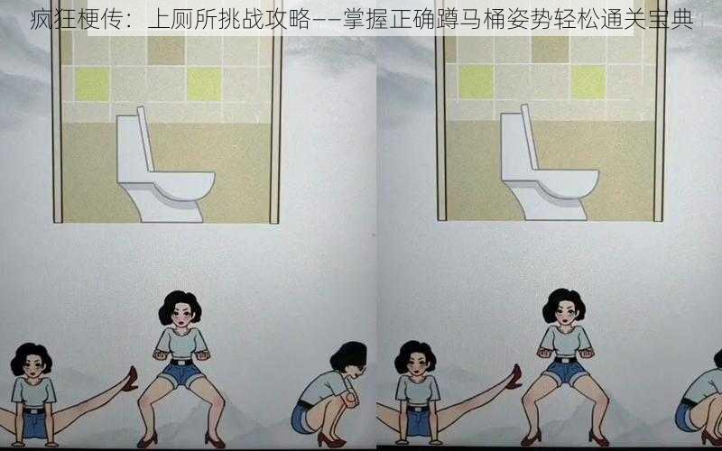 疯狂梗传:上厕所挑战攻略——掌握正确蹲马桶姿势轻松通关宝典