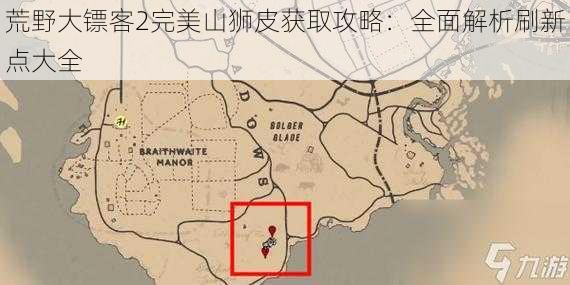 荒野大镖客2完美山狮皮获取攻略:全面解析刷新点大全