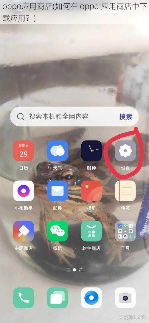 oppo应用商店(如何在 oppo 应用商店中下载应用?)