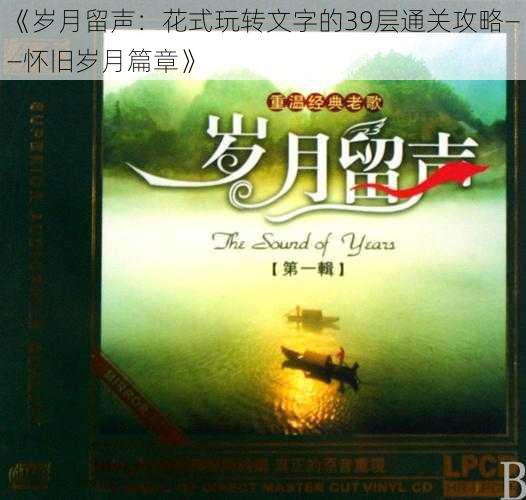 《岁月留声:花式玩转文字的39层通关攻略——怀旧岁月篇章》