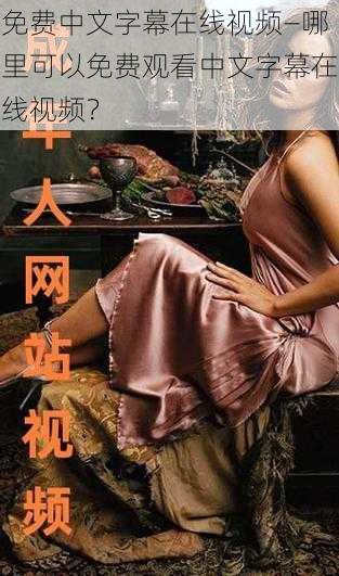 免费中文字幕在线视频—哪里可以免费观看中文字幕在线视频?