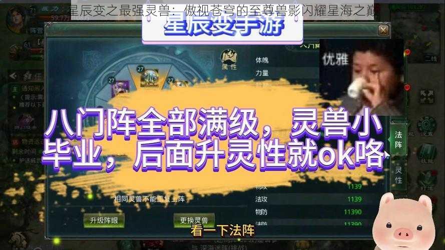 星辰变之最强灵兽:傲视苍穹的至尊兽影闪耀星海之巅