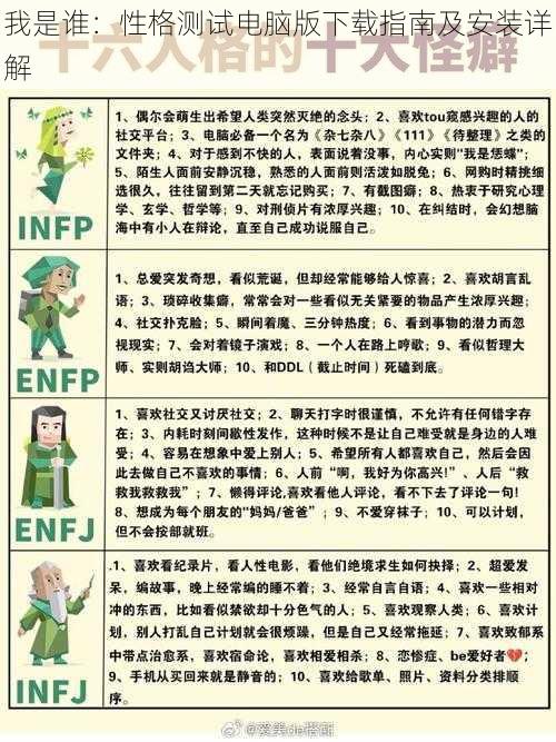 我是谁:性格测试电脑版下载指南及安装详解