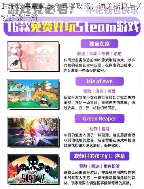 时无烬序章解谜全流程攻略:通关秘籍与关键步骤详解