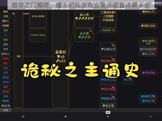 宿命之门揭晓:魔王初现游戏安装及配置详解手册