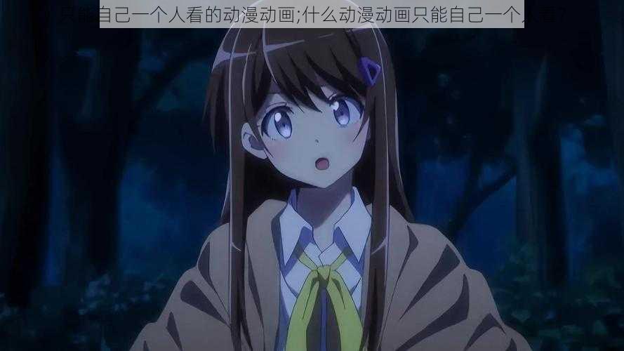 只能自己一个人看的动漫动画;什么动漫动画只能自己一个人看?