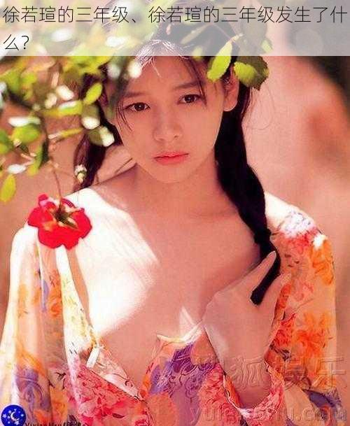 徐若瑄的三年级、徐若瑄的三年级发生了什么?