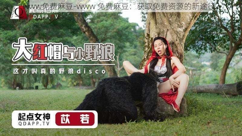 www免费麻豆-www 免费麻豆:获取免费资源的新途径?