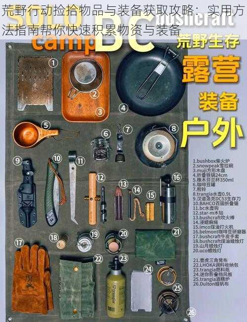 荒野行动捡拾物品与装备获取攻略:实用方法指南帮你快速积累物资与装备