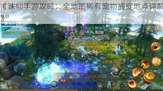 《诛仙手游攻略:全地图稀有宠物捕捉地点详解》